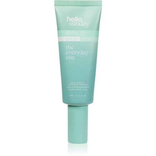 hello sunday the everyday one mineral mineralna krema za vlaženje in učvrstitev kože SPF 50 70 ml Cene
