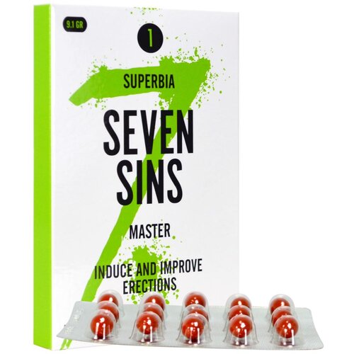 Morningstar afrodizijak za muškarce Seven Sins - Master, 15 kom Cene