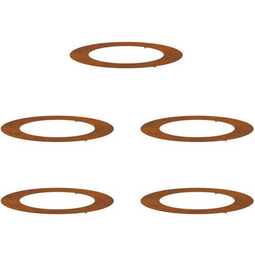 vidaXL Corten čelična sadilica Corten čelik Velika Ukrasni umetci Cene