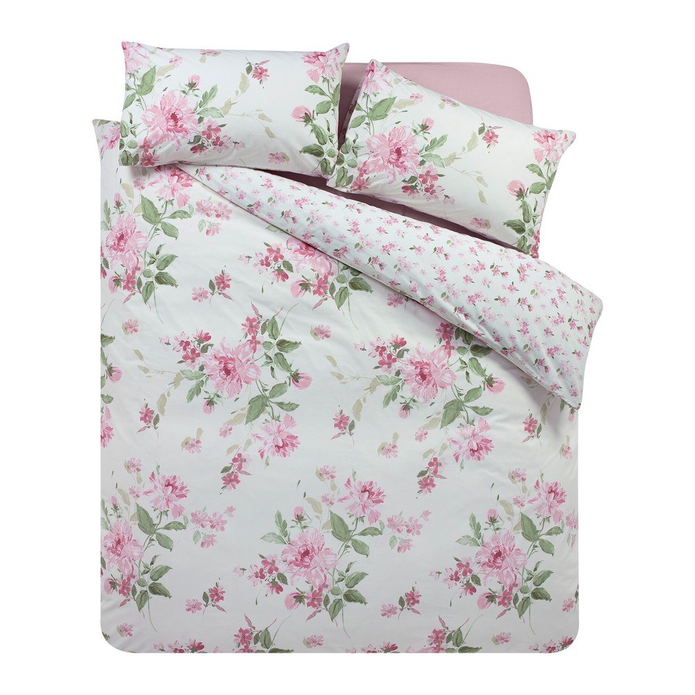 Catherine Lansfield 3-dijelna posteljina za bračni krevet 200x200 cm Avebury Floral &ndash; Cijene