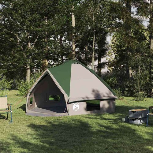  Teepee &scaron;ator s krovom Zelena i bijela 490 x 410 x 210 cm Cijene