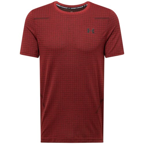 Under Armour Funkcionalna majica 'Grid' temno oranžna / črna Cene