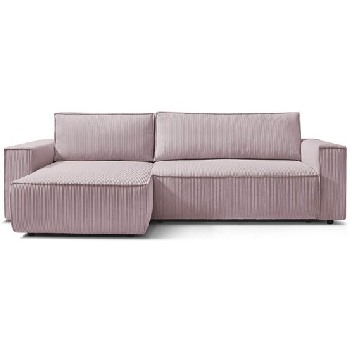 Bobochic Paris svijetlo ružičasta kutna dvostrana sofa od sumota nihad Cijene