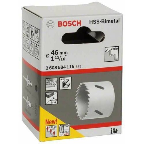 Bosch testera za otvore hss-bimetal za standardne adaptere 2608584115/ 46 mm/ 1 13/16" Slike
