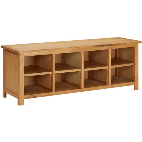  Stalak za cipele 114 x 37 x 45 cm od masivne hrastovine Cijene