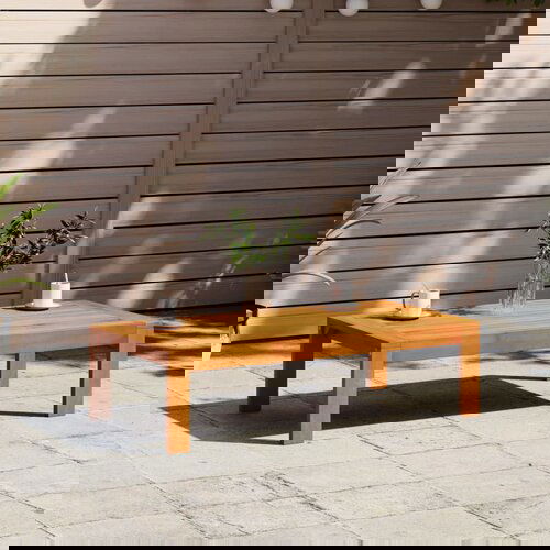 The Living Store Vrtna miza 100x50x27 cm trden akacijev les - Vrtna Miza, (21475050) Cene