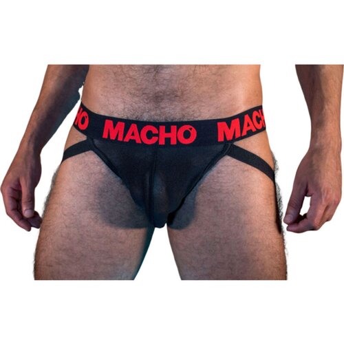 Macho Underwear MACHO - MX26X2 JOCK BLACK/RED Cijene