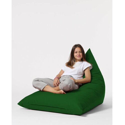 Atelier Del Sofa Pyramid Big Bed Pouf - Green Green Garden Bean Bag Slike