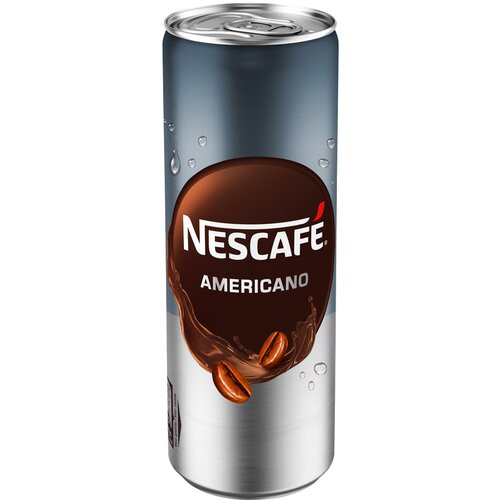 Nescafe ready to drink black roast ledena kafa 250ml Slike