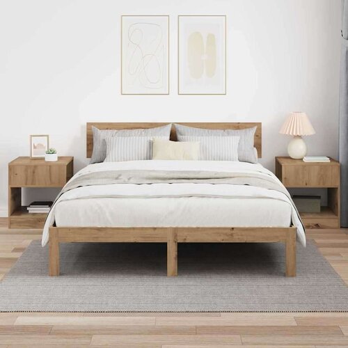  Konačna Stolić 2 pcs Umjetnički hrast 40 5 x 40 x 45 cm Slike