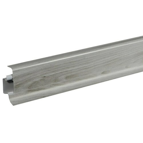 Plastična podna lajsna (2.500 x 22,5 x 50 mm, Sivo bijela) Cijene