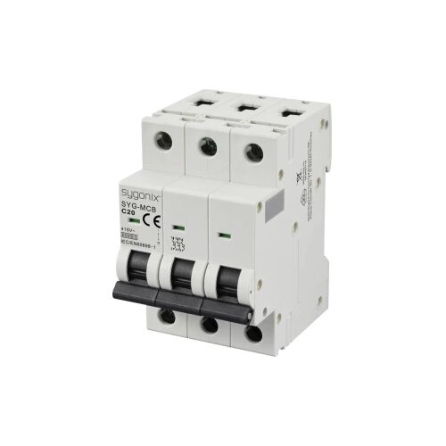 sygonix SY-6441086 SYG-MCB 3P/C20/6KA zaštitna sklopka za vodove 3-polni 20 A 415 V/AC Cijene