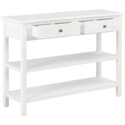 Maison Chic Komoda - Predalnik iz MDF-ja 110x35x80 cm bela, (21717909) Slike