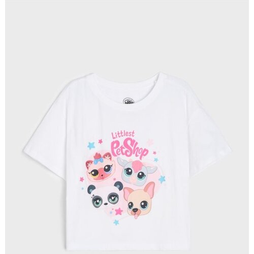 Sinsay Pamučna majica s printom Littlest Pet Shop Cijene