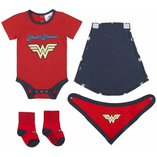 DC Comics Wonder Woman darilni set za dojenčke 6-12m