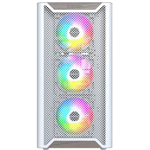 MONTECH XR Wood Midi Tower White Slike