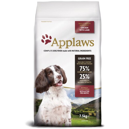 Applaws Adult Piščanec & jagnjetina za male & srednje pasme - 7,5 kg Cene