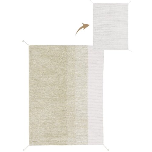 Lorena Canals Svijetlo zeleni pamučan tepih 120x160 cm Gelato Green – Cijene