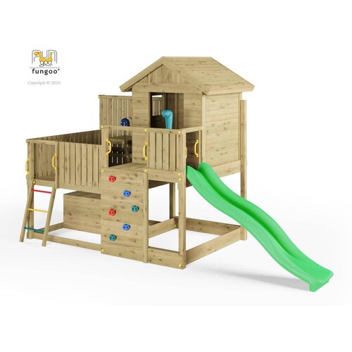 Fungoo Set SWEET HOUSE - drveno vrtno igrali&amp;scaron;te Slike