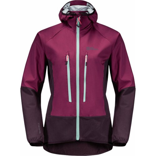 Jack Wolfskin Alpspitze Hoody W Divlja bobica S Slike