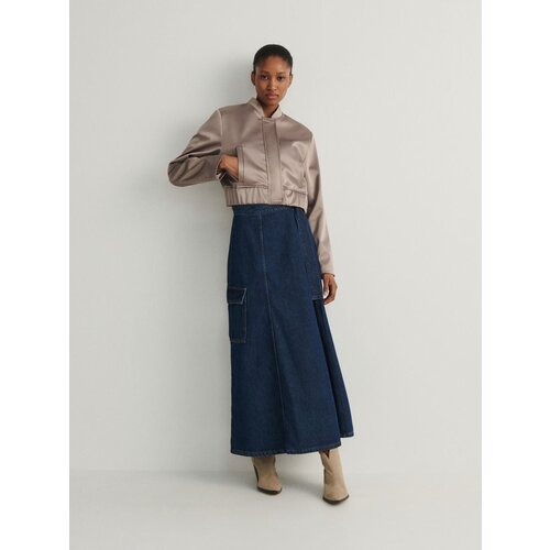 Reserved Ladies` skirt - mornarsko modra Cene