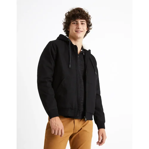 Celio Zippered Jacket Cuhoodie - Men