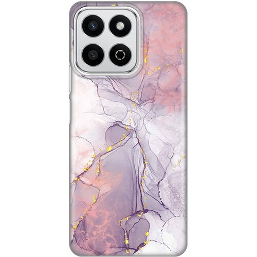  Torbica Silikonska Print Skin za Honor 200 Smart/Honor X7c Pink Marble Cene