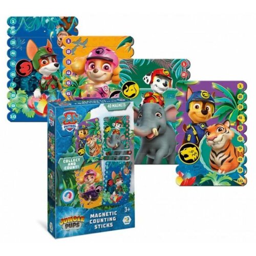 Magnetne PUZZLE PATROLNE SAPE STAPICI DZUNGLA 40PCS 200654 Slike