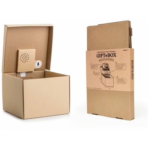 Luckies of London poklon kutija s glasovnom porukom Recordable Gift Box