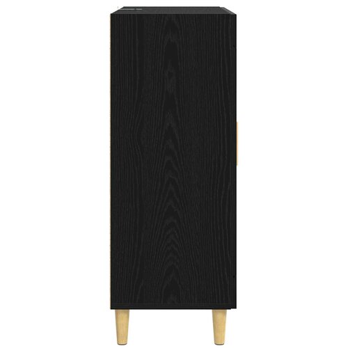  Kreveta Crni hrast 69,5 x 34 x 90 cm Konstruirano drvo Slike