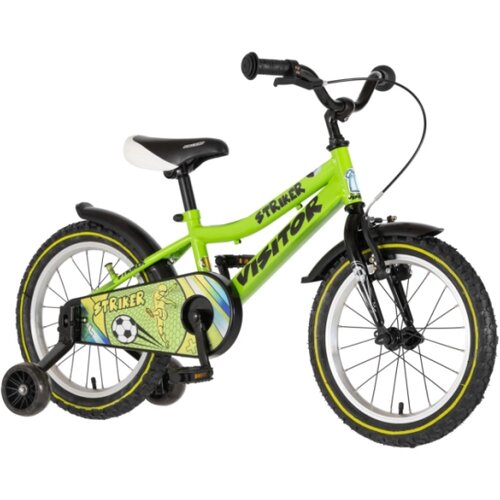 Visitor Bicikl kids striker 16" 9" v-brake kontra 105-125cm (16") zeleni neon Cene