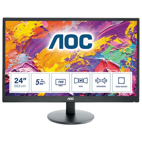 AOC m2470SWH led monitor monitor Slike