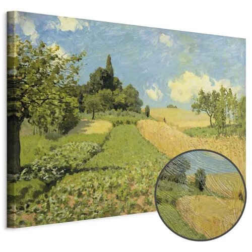  Slika - Alfred Sisley &ndash; Grain fields on the hills of Argenteuil 60x40 Premium Print Cijene