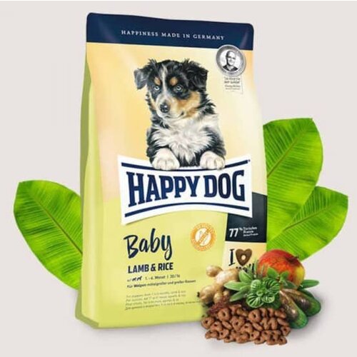 Happy Dog baby hrana za štence, ukus jagnjetine, 4kg Slike