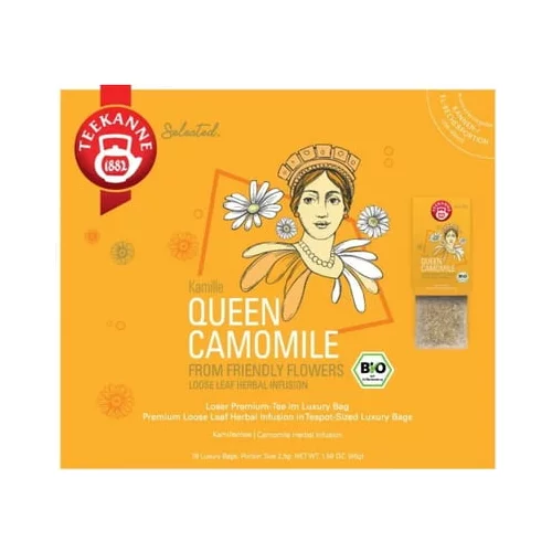 Teekanne Bio Luxury Bag Queen Camomile