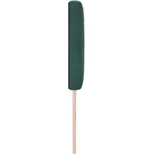  LED glava kreveta s LED trakama Tamnozelena 200 cm Bar&amp;scaron;un Slike