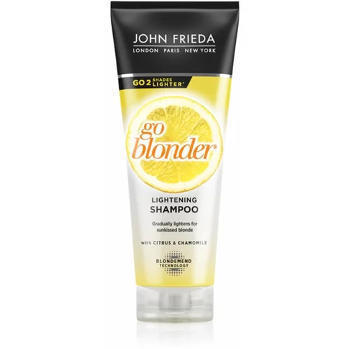 John Frieda Sheer Blonde Go Blonder posvjetljujući šampon za plavu kosu 250 ml