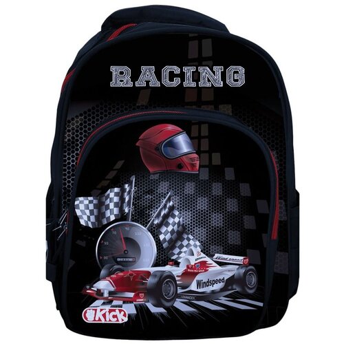 Kick predškolski Ranac, 30x23cm Racing Cene