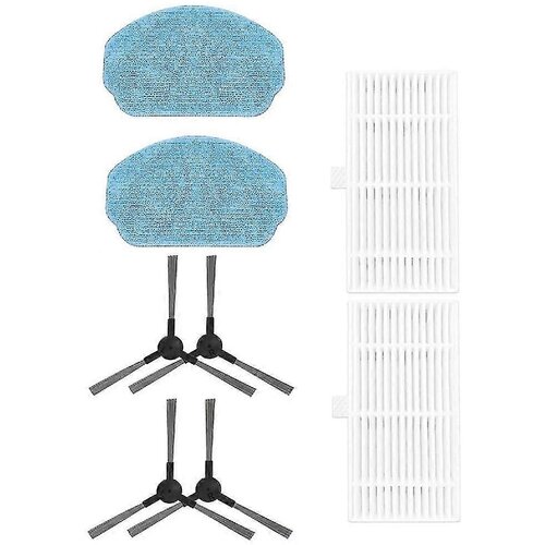 INORCO Stranska krtača Filter Mop Pad Komplet nadomestnih delov za dodatke za robotski sesalnik BR150/BR151, (21840645) Slike