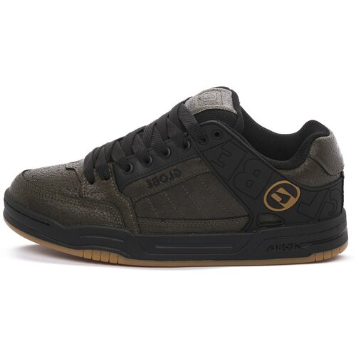 Globe Skate čevlji TILT DISTRESSED LEATHER Črna Slike