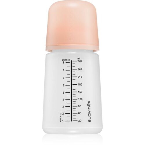 Suavinex Zero Zero M steklenička za dojenčke M Medium Flow 3 m+ 270 ml Slike