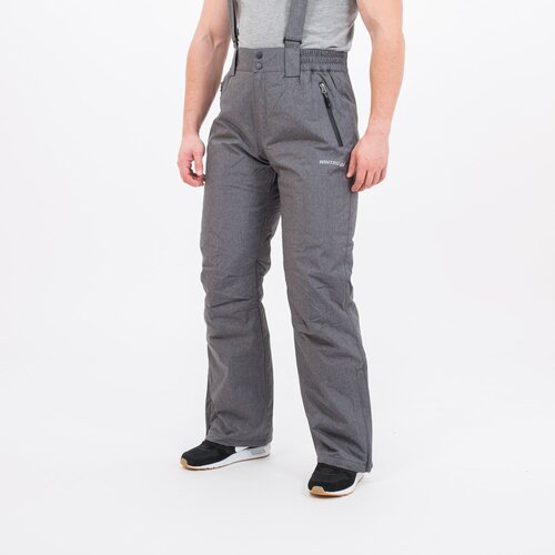 Wintro Mu&amp;scaron;ke ski pantalone Brent M, Sive Slike