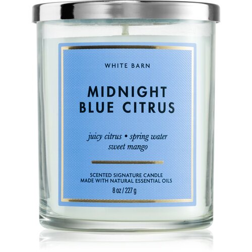 Bath &amp;amp; Body Works Midnight Blue Citrus di&amp;scaron;eča sveča 227 g Slike
