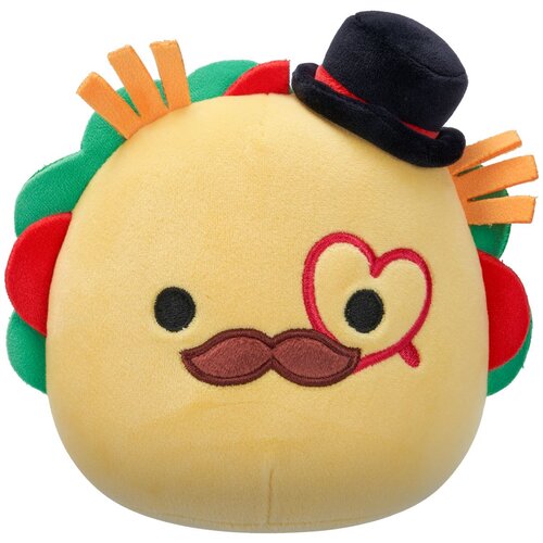 Squishmallows Tex rumeni Taco s srčkastimi očali in kapo Cene