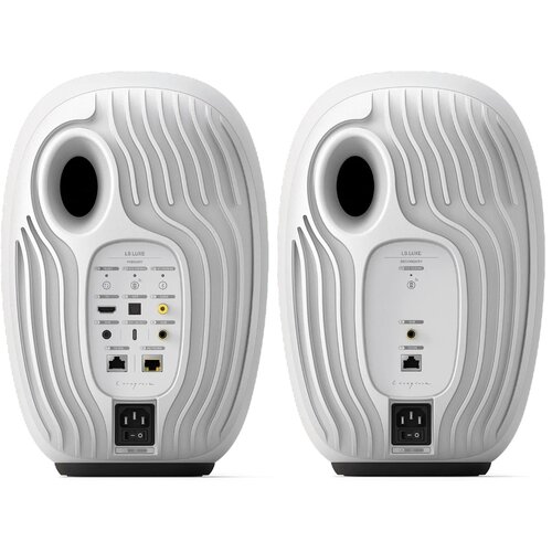 Kef LS LUXE Mineral White WLAN HiFi zvočniki Slike
