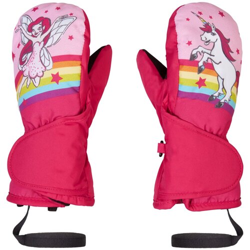 Ziener ski rokavice 1 prst LEMMI MINIS glove D roza 104 Cene