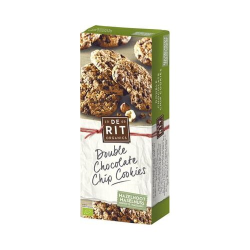 DE RIT Bio Double Chocolate Chip Cookies - le&amp;scaron;nik Slike