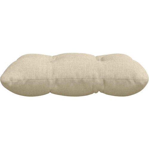  Jastučići za sjedenje 4 pcs Krema 40 x 40 x 12 cm tkanina Slike