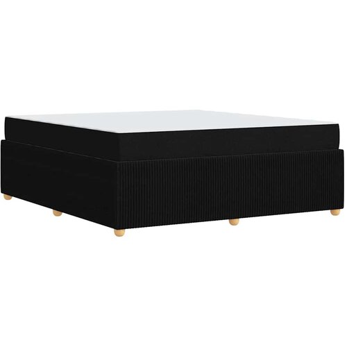  Krevetna konstrukcija Crna 180 x 200 cm tkanina Slike