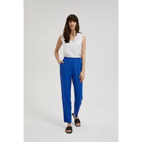 Moodo Women&amp;#039;s canvas pants - blue Slike
